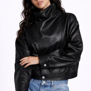 Forever 21 Black Leather Jacket